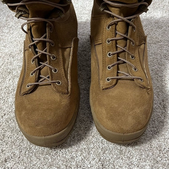 McRae Vibram Mil-Spec Hot Weather Coyote Boot w/ Vibram Sierra Outsole - Picture 5 of 7